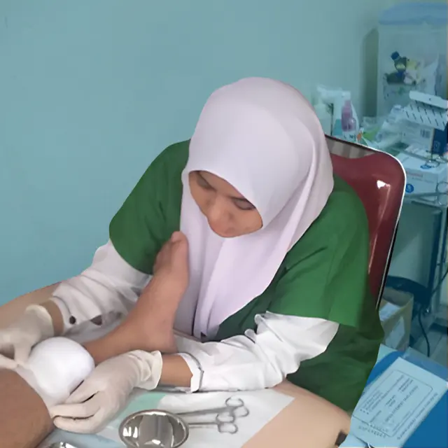 klinik perawatan luka diabetes bekasi dan jakarta timur